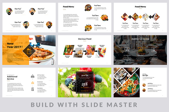 Tasty Food Powerpoint Template in PowerPoint Templates - product preview 5