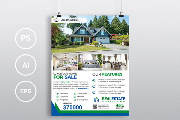 Real Estate Flyer. Vol-10