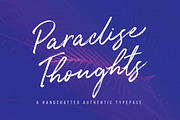 Paradise Thoughts Typeface
