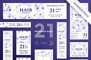 Banners Pack | Hair Productions