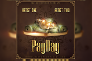 Payday CD Mixtape Cover Template