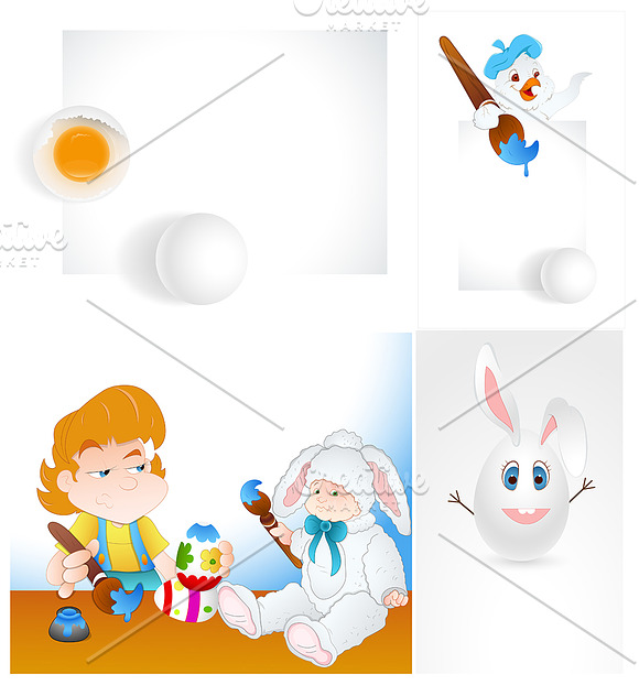 Easter Vectors in Illustrations - product preview 1