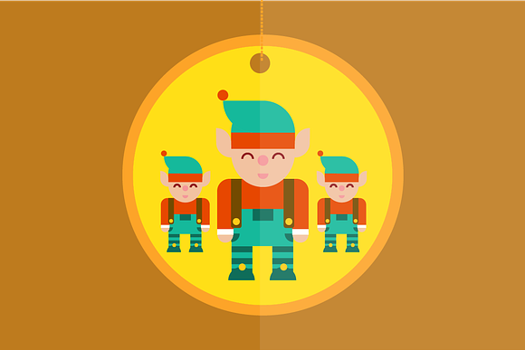 7 Christmas Illustrations in Illustrations - product preview 3