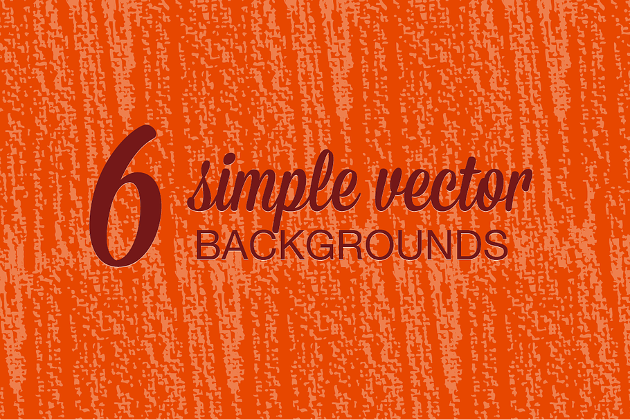 6 simple backgrounds