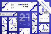 Banners Pack | Violets Nail Studio