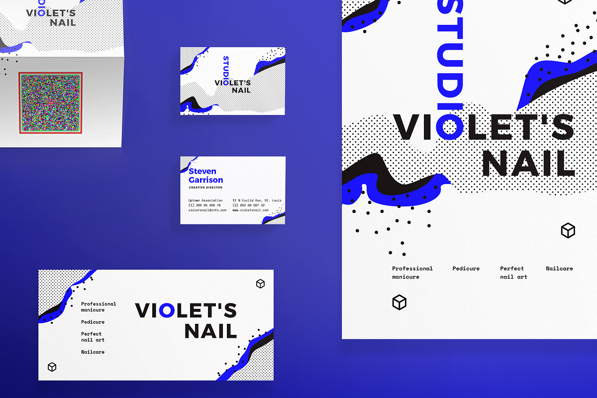 Print Pack | Violets Nail Studio in Templates - product preview 8