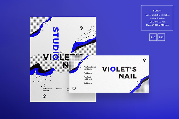 Print Pack | Violets Nail Studio in Templates - product preview 3