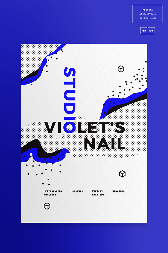 Print Pack | Violets Nail Studio in Templates - product preview 5