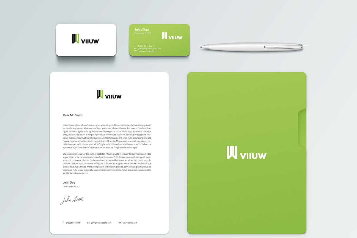 Viiuw Logo in Logo Templates - product preview 8