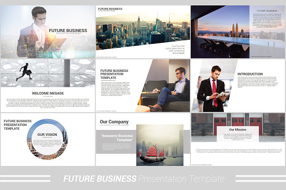 Future Business Keynote Template in Keynote Templates - product preview 1
