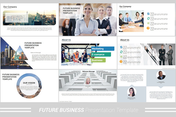 Future Business Keynote Template in Keynote Templates - product preview 2