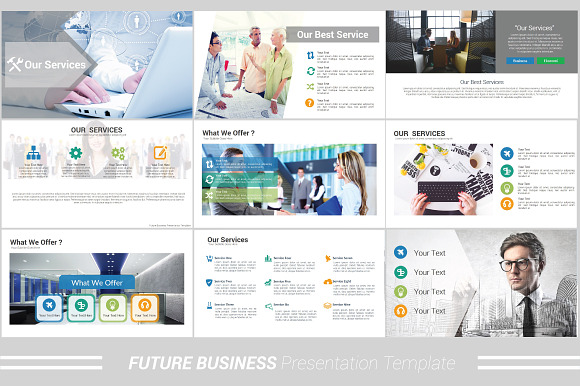 Future Business Keynote Template in Keynote Templates - product preview 3