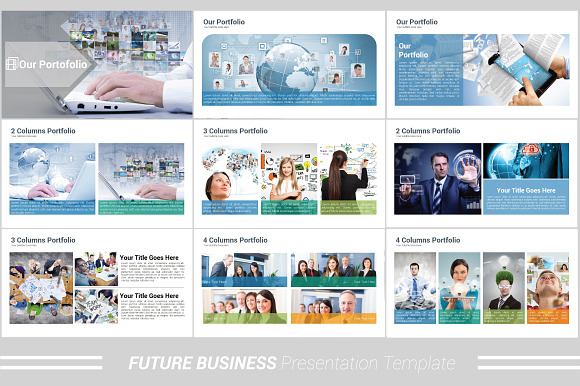 Future Business Keynote Template in Keynote Templates - product preview 5