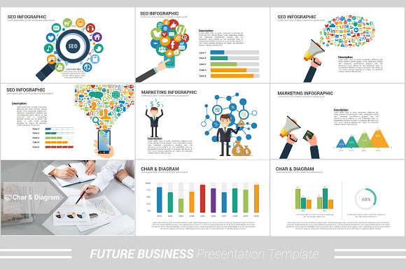 Future Business Keynote Template in Keynote Templates - product preview 9