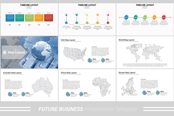 Future Business Keynote Template in Keynote Templates - product preview 15