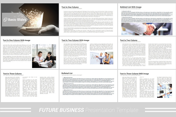 Future Business Keynote Template in Keynote Templates - product preview 21