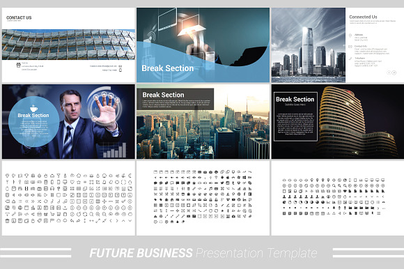Future Business Keynote Template in Keynote Templates - product preview 22