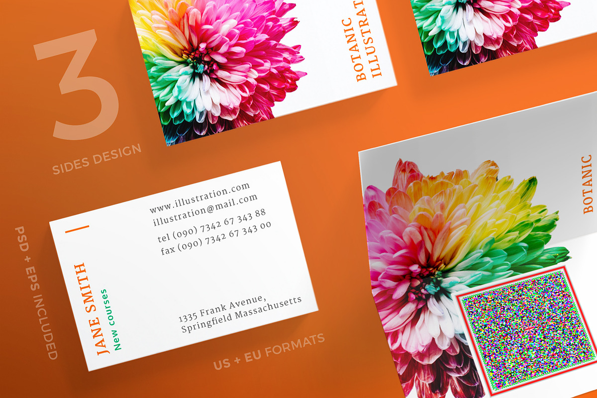 Business Cards | Botanic in Business Card Templates - product preview 8
