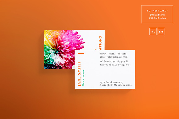 Business Cards | Botanic in Business Card Templates - product preview 1