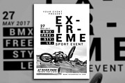 Extreme Sport Event Flyer