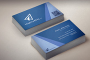 Waves - Horizontal Business Card