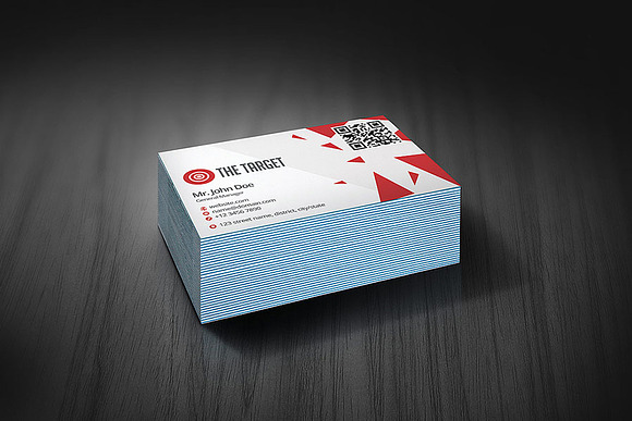 European Size Business Cards Mockups in Print Mockups - product preview 2