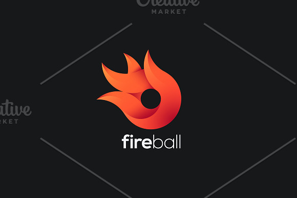 Fire/Flame Logo Template in Logo Templates - product preview 1