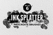 Ink Splatter Procreate Brushes