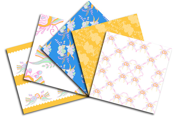 Botanical Paper Pack in Patterns - product preview 1