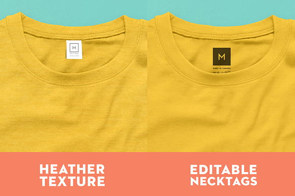 T-Shirt Mockup Template in Product Mockups - product preview 4