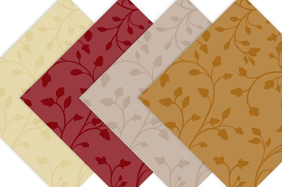 Seamless Pattern - Fall / Autumn in Patterns - product preview 2