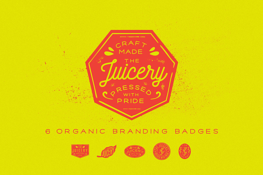 Organic Branding Badges
