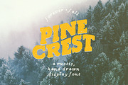 Pine Crest Rustic Serif Font