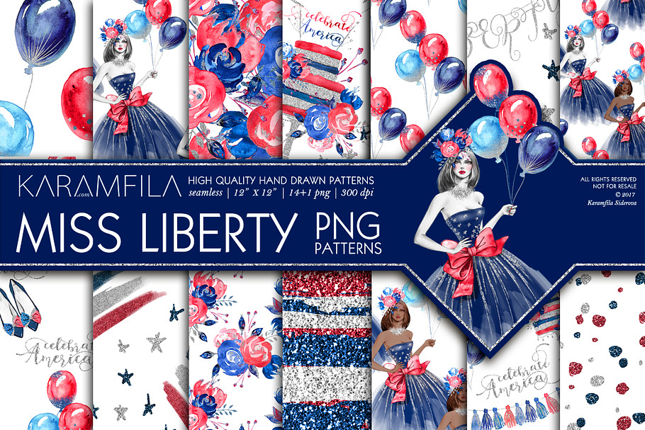 4th of July Patterns