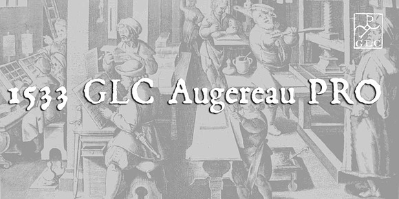 1533 GLC Augereau PRO OTF in Serif Fonts - product preview 2