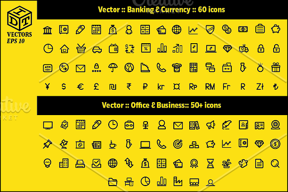 2600+ Vector Icons Pack | Part1 in Graphics - product preview 1