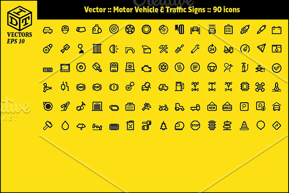2600+ Vector Icons Pack | Part3 in Graphics - product preview 2
