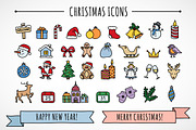 Christmas icons & patterns