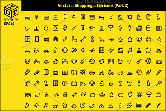 2600+ Vector Icons Pack | Part4 in Graphics - product preview 1
