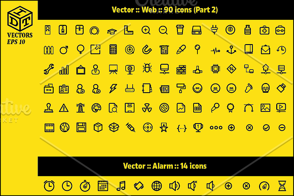 2600+ Vector Icons Pack | Part4 in Graphics - product preview 4