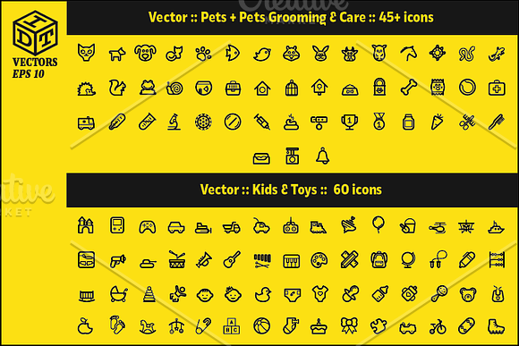 2600+ Vector Icons Pack | Part5 in Graphics - product preview 2