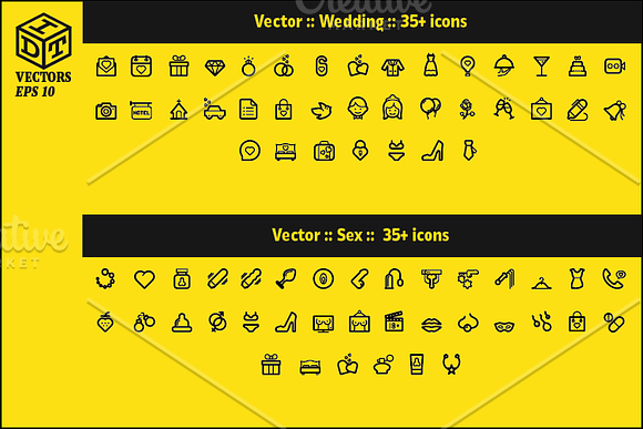 2600+ Vector Icons Pack | Part5 in Graphics - product preview 3