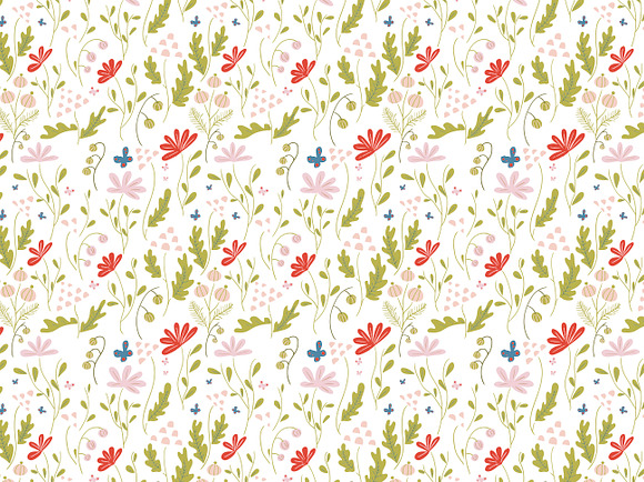 "Midsummer meadow" patterns set in Patterns - product preview 1