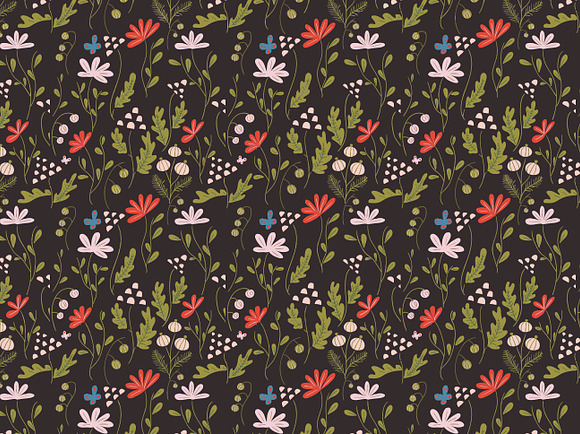 "Midsummer meadow" patterns set in Patterns - product preview 3