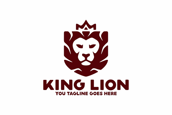 King Lion in Logo Templates - product preview 2