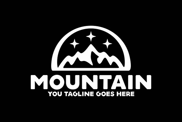 Mountain in Logo Templates - product preview 2