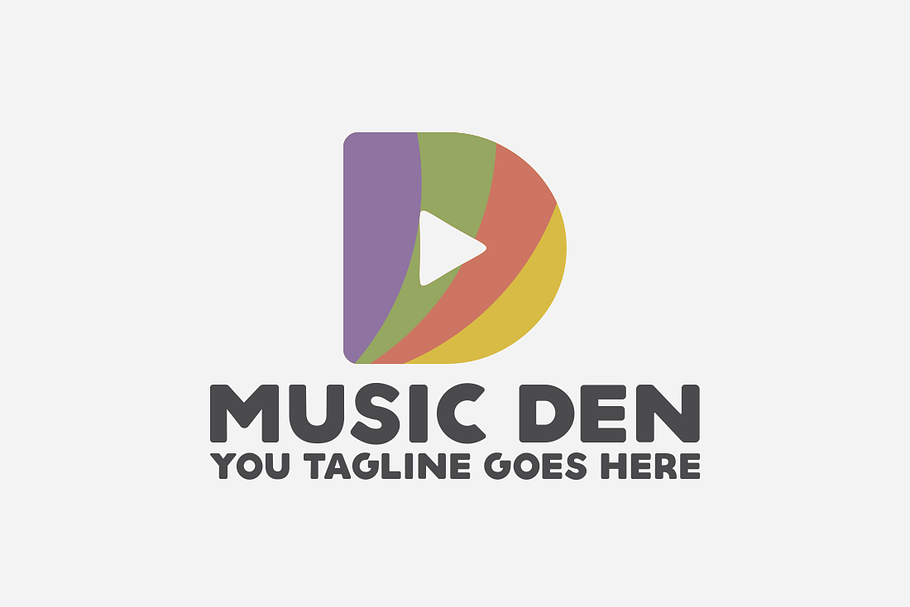 Music Den in Logo Templates - product preview 8