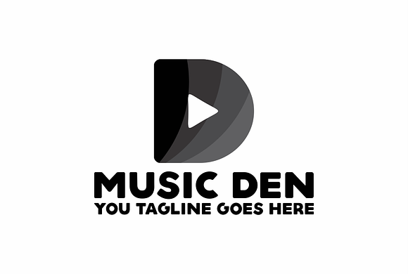 Music Den in Logo Templates - product preview 1