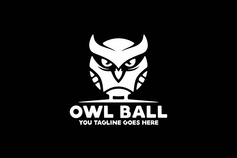 Owl Ball in Logo Templates - product preview 8