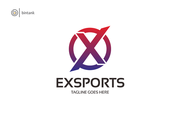 Exports - Letter X Logo in Logo Templates - product preview 1